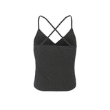 DOT CAMISOLE-BLACK