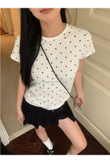 ドットタイト半袖Tシャツ