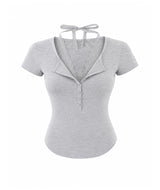 Orina Lace Layered T-shirt