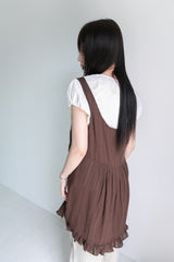 frill natural sleeveless ops(3colors)