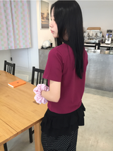 ダレクロップ起毛半袖Tシャツ（6c）