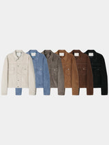 Add suede tracker jacket