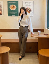 Loha Half-Neck Puff Blouse