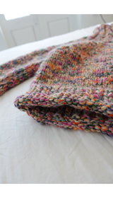 CANDY handmade sweater (with beanie)