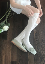 Duce pure long knee-high socks
