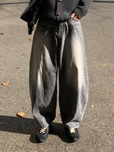 Della Curved Salt Washing Pants