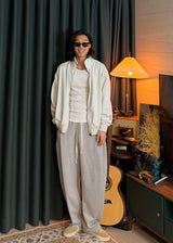 Superior Pin-Tuck Sweatpants