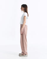 SLOGAN HALF T (Crop, Loose fit)