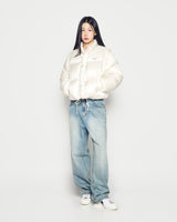 25FW WOMAN デタッチャブルクロップダックダウンジャケット