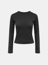 [LAYERED] Minimal Slim Fit Long T-Shirt