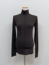 [Brushed Lining] タイピンタックタートルネックTシャツ