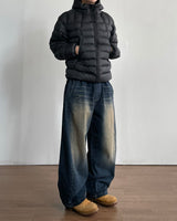 Marine Curved Denim Pants