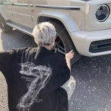DP Smoke Lettering Short-sleeved T-shirt (3 colors/889509606143)