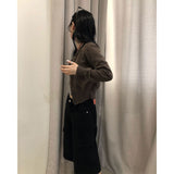 Round Basic Cardigan