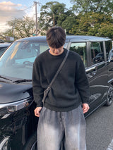サイドタックビッグワイドバルーンデニム