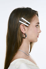 NO.565 [SILVER] HAIR PIN 2SET