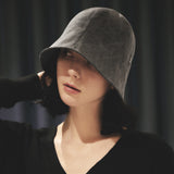 VA Stud Pigment Round Bucket Hat / Black
