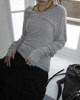 Tael V-Neck Warmer Long Sleeve T-Shirt