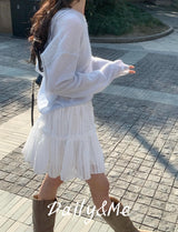 モヘアフードニット(3color)