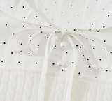 Pearl Button Dot Knit