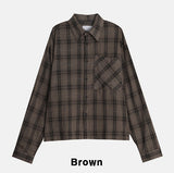 Horse Pigment Crop Shirt