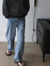 ASCLO Finish Wide Denim Pants (9color)