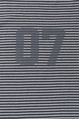 ストライプオフショルダーT_charcoal