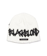 BBD Hand-stitched Graffiti Logo Beanie (White)