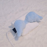 [MADE] fluffy milky pouch <sky blue>