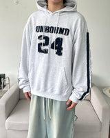 ダブルラインパッチフーディー 3C