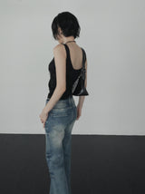 Bailon Flower Jacquard Sleeveless