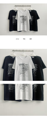 フネラルスケッチショートスリーブTシャツ (3 colors)