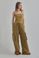 BUNDLE SLEEVELESS TOP