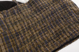 Tavi Classic Check Crop Top