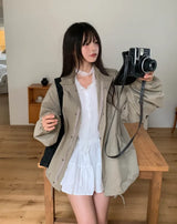 ボナティアードフリルミニワンピース