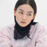 Embroidered Petit Arc Scarf_2colors