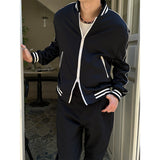 [UNISEX] Piping crop 2way blouson (2color)