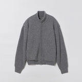 フルニットジップアップ GRAY