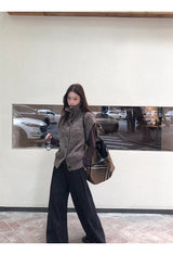 Multicolor Turtleneck Knit Vest 