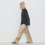 Dyeing Cargo Banding Pants Beige