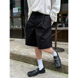 [S/S] ラベルバミューダコットンパンツ