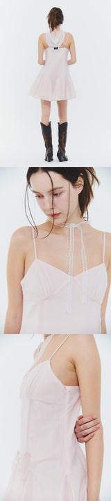 ARIEL LACE DRESS pink