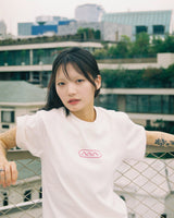 ステッチ Tシャツ ピンク