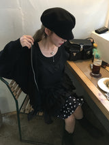 ジュニアアンバランスフリルビスチェ (3c)