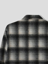 Planet over check shirt