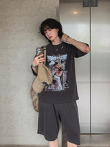 Five pigment overfit short sleeve t-shirt