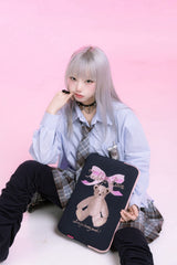 Teddys iPad/ラップトップ 11インチ (ネイビー)
