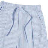25SS STRIPE SET-UP LOOSE FIT SHORT PANTS BLUE