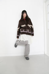 bird cowichan cardigan(2colors)