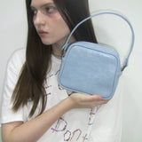 Trapezoid Mini Tote Bag (crack)(water)